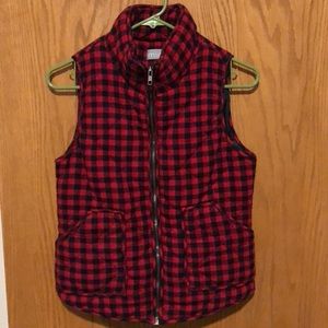 Plaid vest